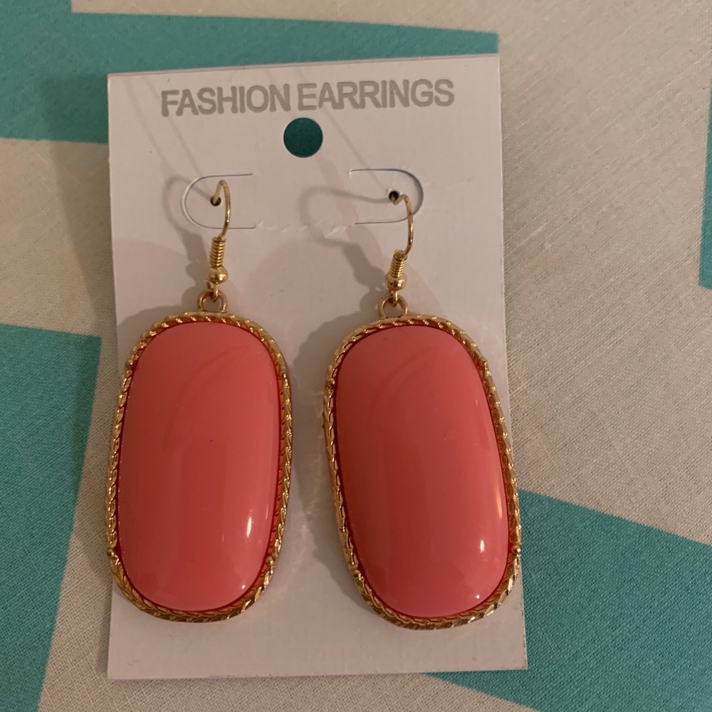 Coral Earrings
